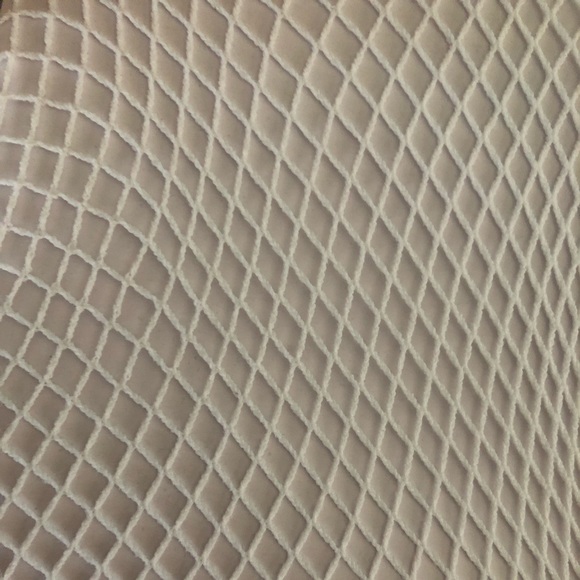 White Fishnet Tights - Picture 5 of 5